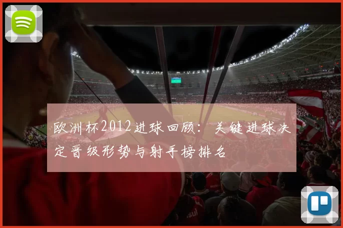 欧洲杯2012进球回顾：关键进球决定晋级形势与射手榜排名