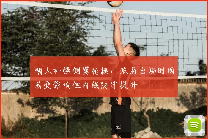 湖人补强侧翼轮换，浓眉出场时间或受影响但内线防守提升
